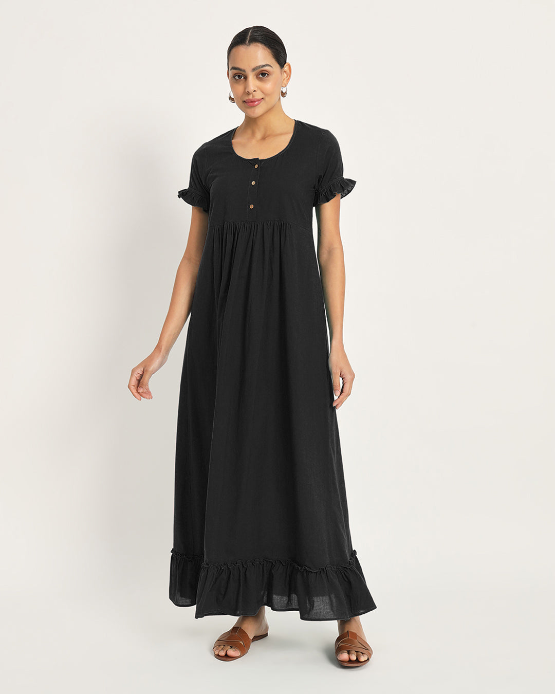 Classic Black Hush Hour Nightdress