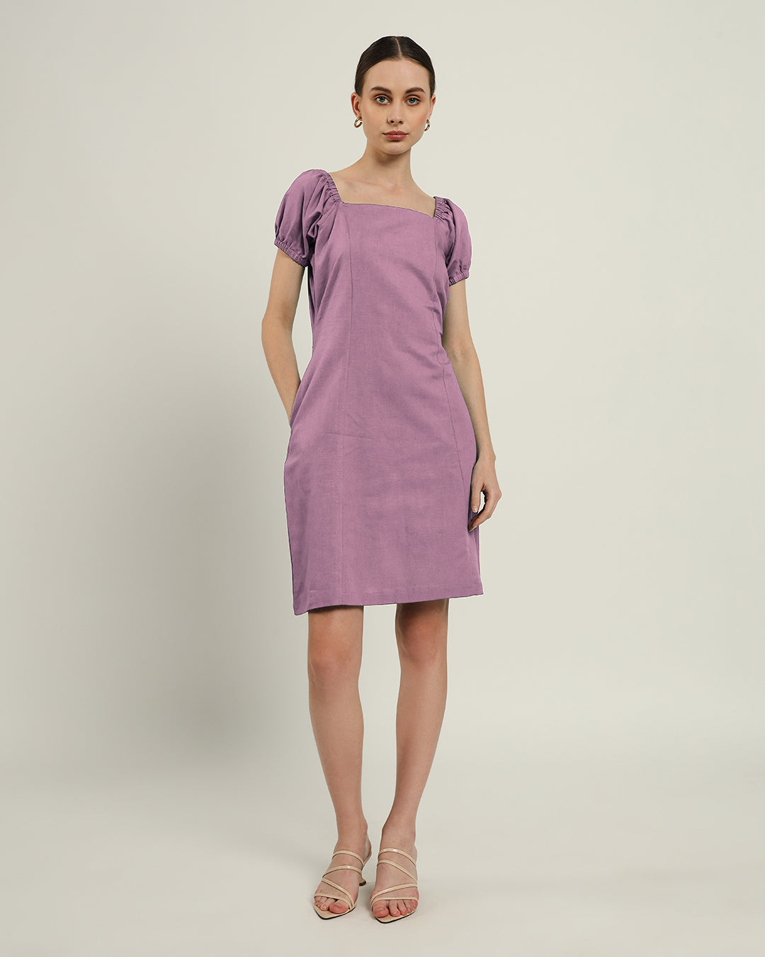 The Arar Purple Swirl Dress