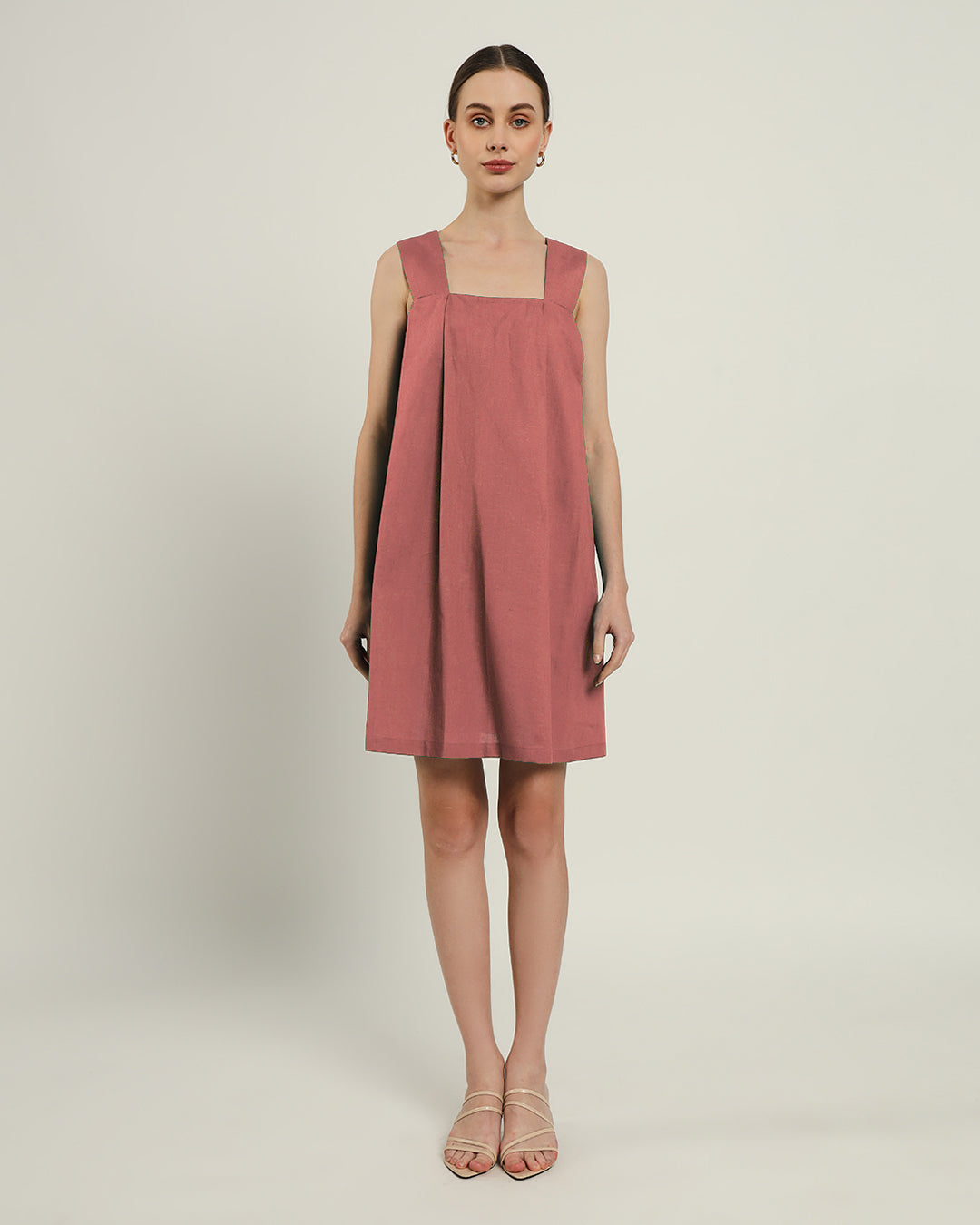 The Larissa Ivory Pink Dress