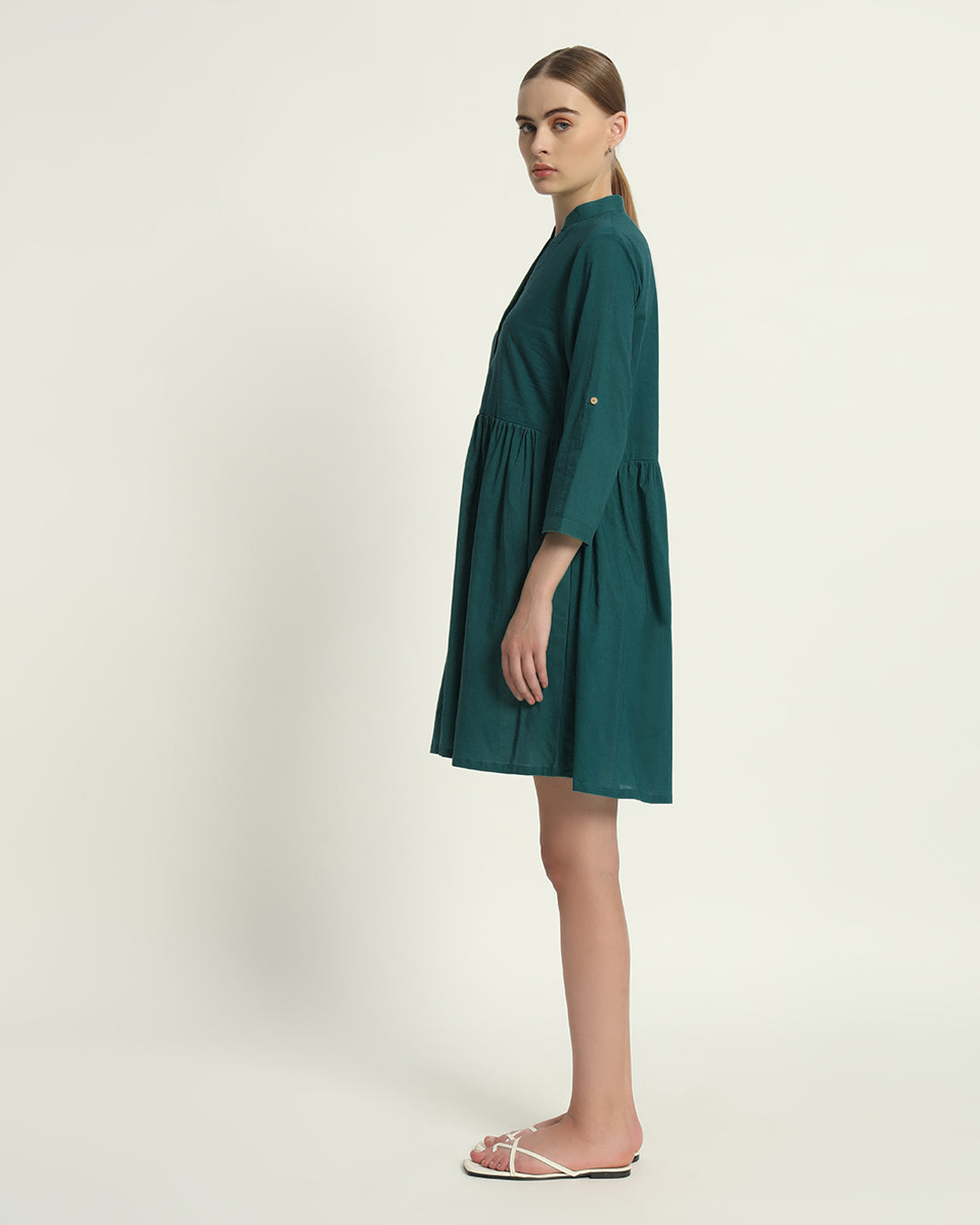 Deep Teal The Luisa Dress