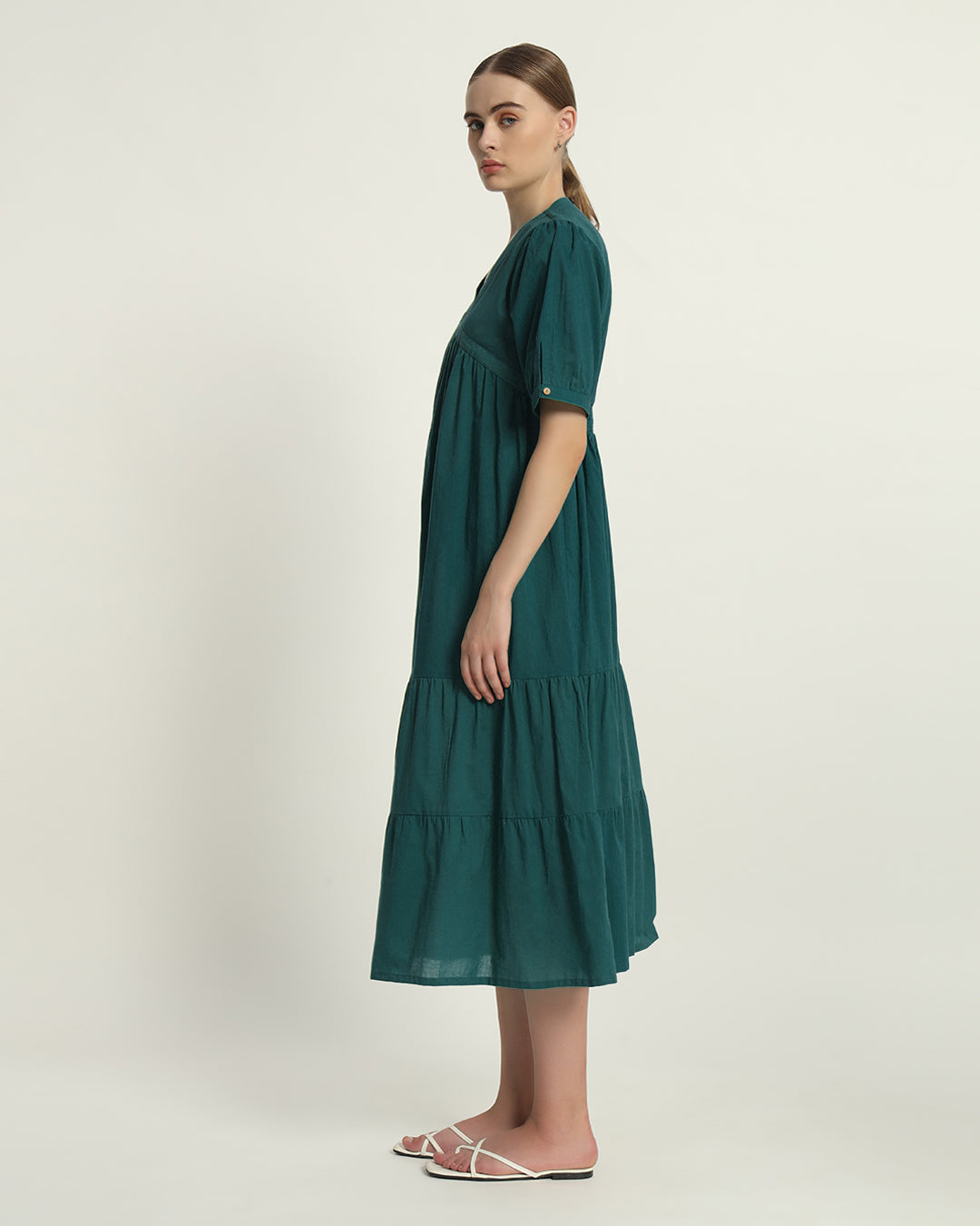 Deep Teal The Jasmine Dress