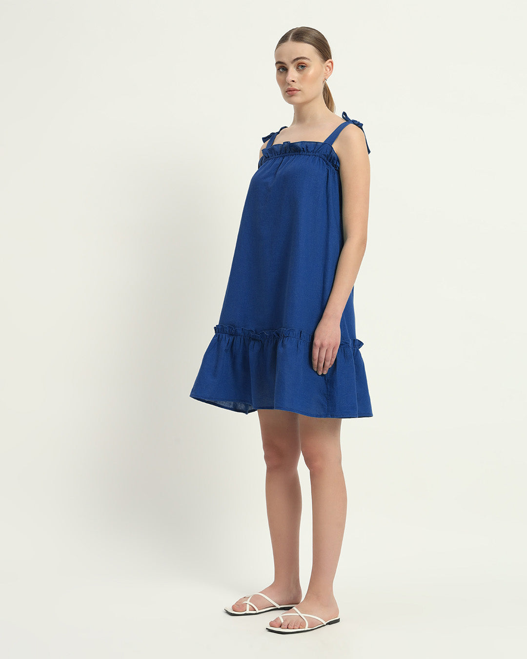 The Cobalt Amalfi Cotton Dress