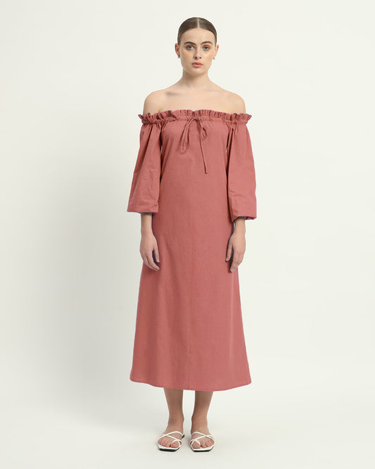 The Ivory Pink Carlisle Cotton Dress