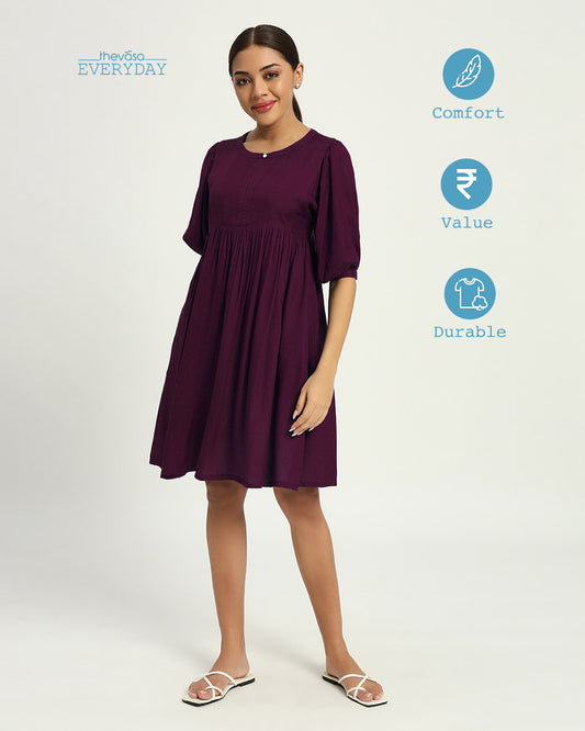 Plum Passion Everyday Allure Aura Dress