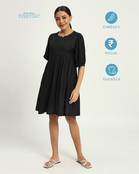 Black Everyday Allure Aura Dress