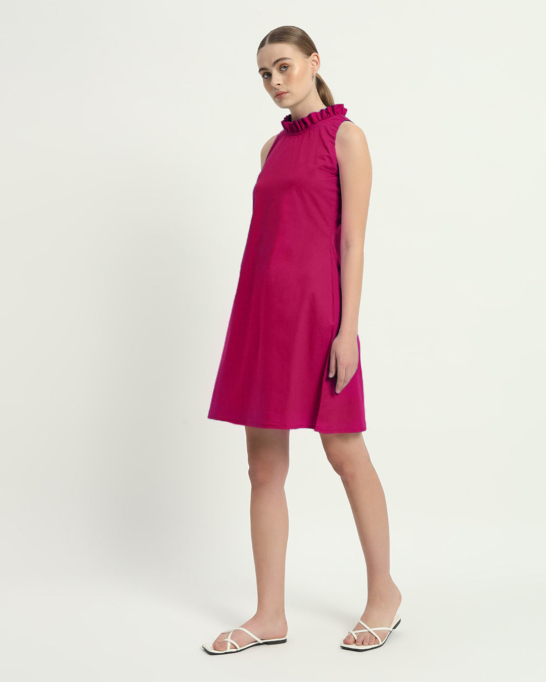 The Berry Angelica Cotton Dress
