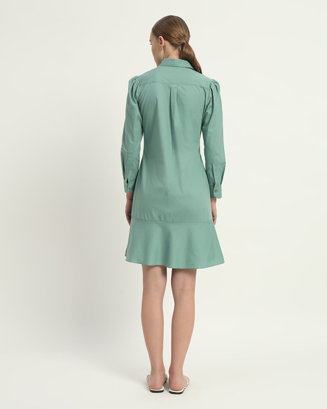 The Mint Medina Cotton Dress