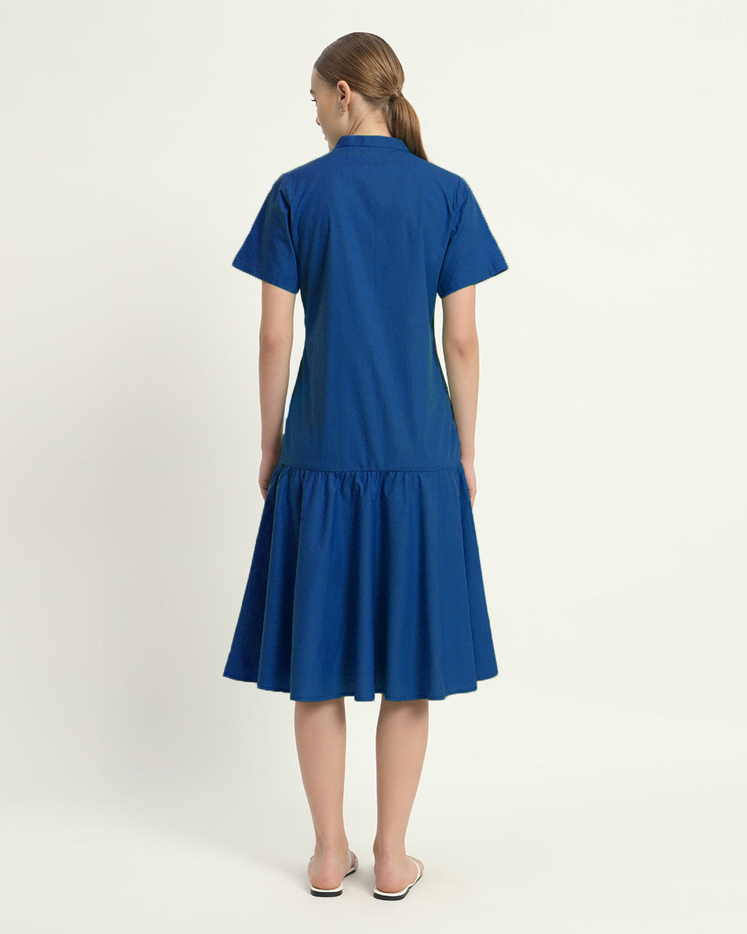 The Cobalt Melrose Cotton Dress