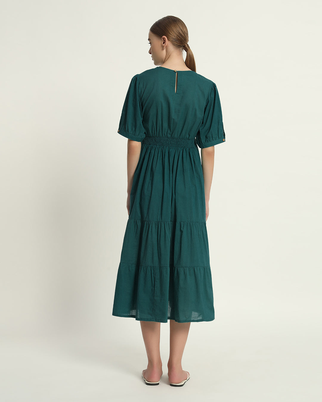 Deep Teal The Jasmine Dress