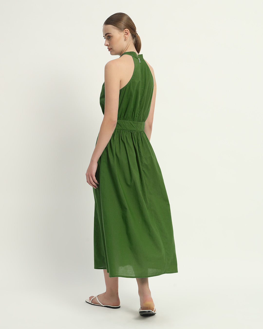 The Emerald Massena Cotton Dress