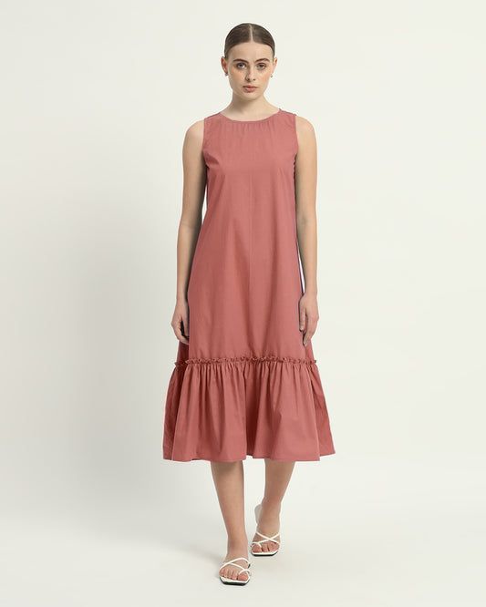 The Ivory Pink Millis Cotton Dress