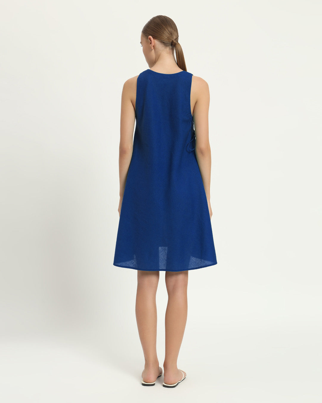 The Rhede Cobalt Cotton Dress