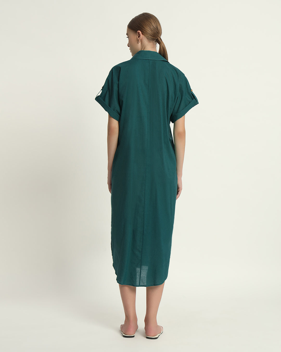 Deep Teal The Ariane Dress