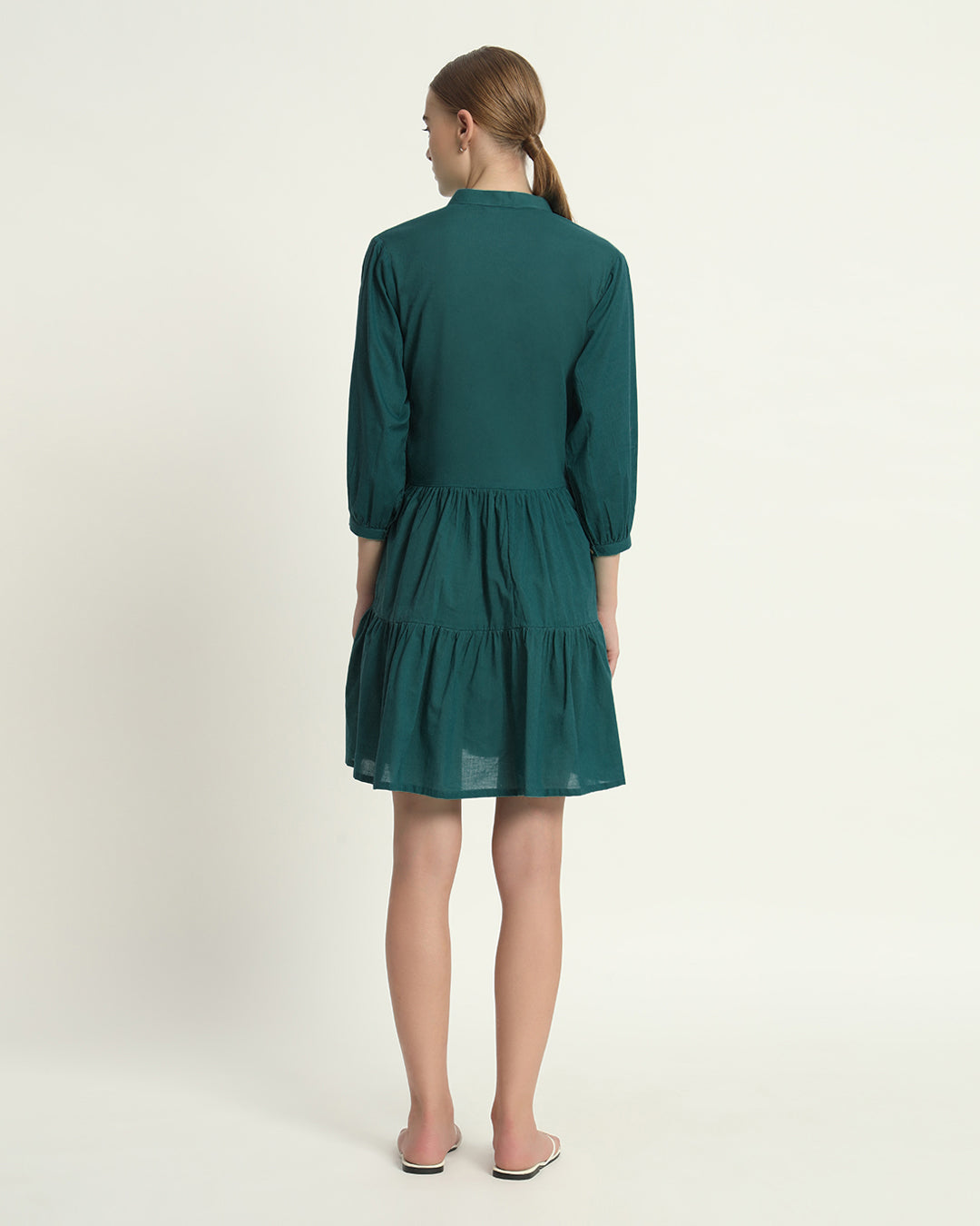 Deep Teal The Cindy Dress