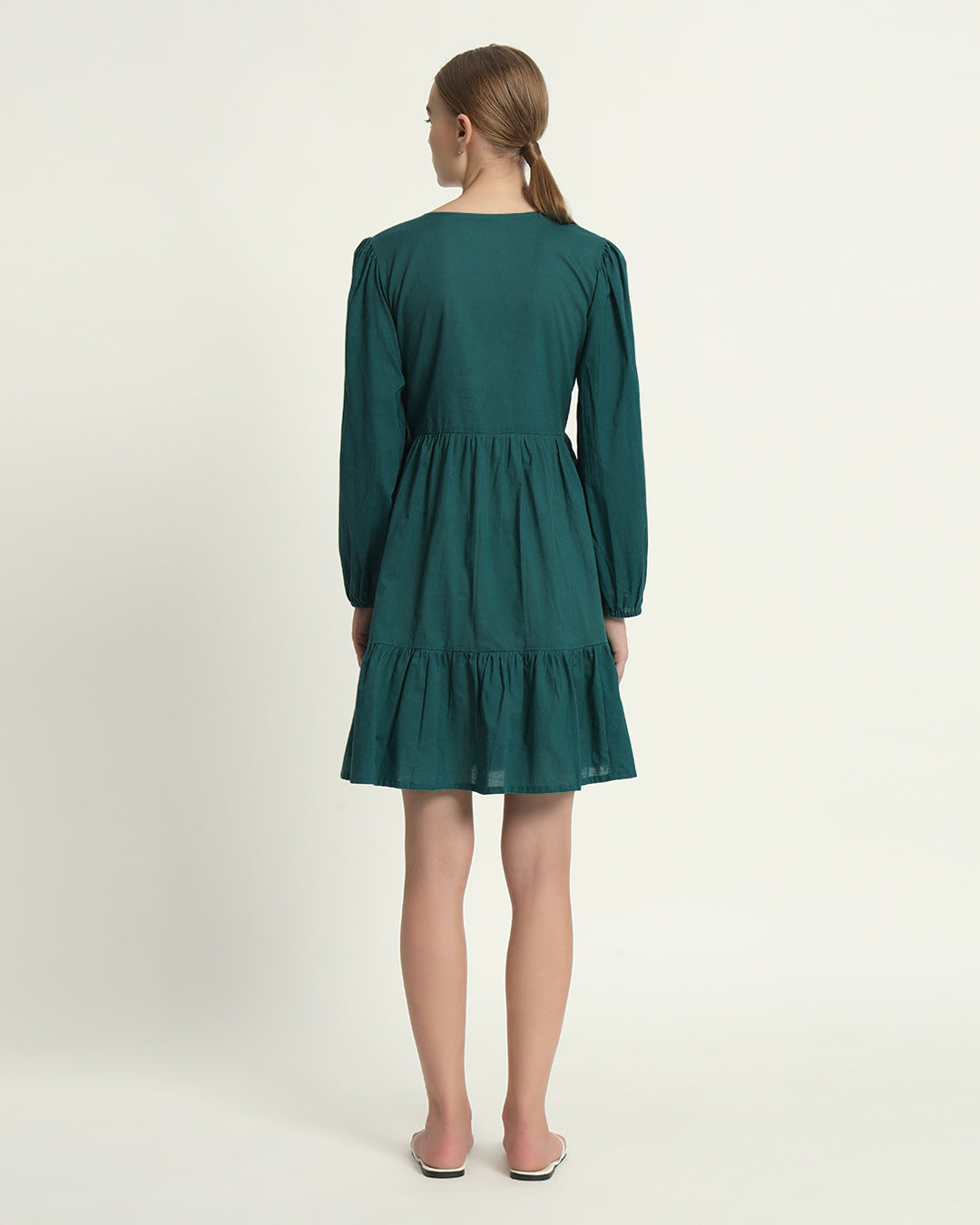 Deep Teal The Celeste Dress