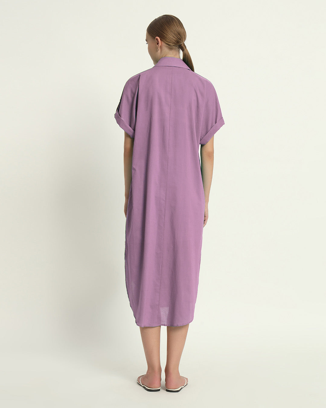 Iris Purple Sweet Embrace Maternity & Nursing Dress