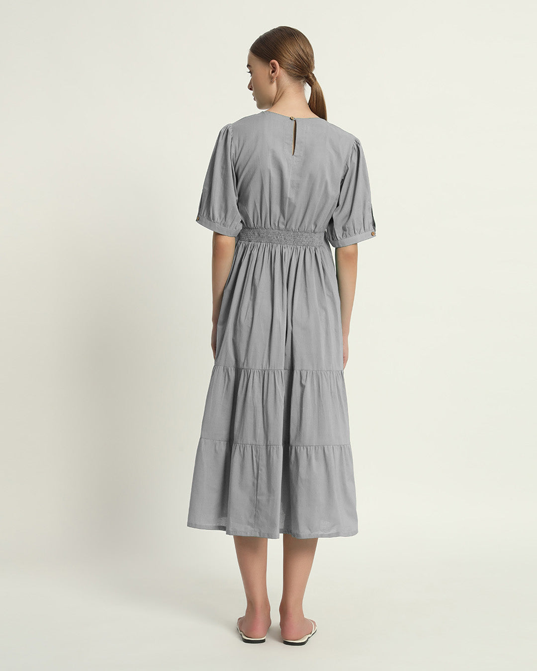 Iced Grey The Jasmine Dress