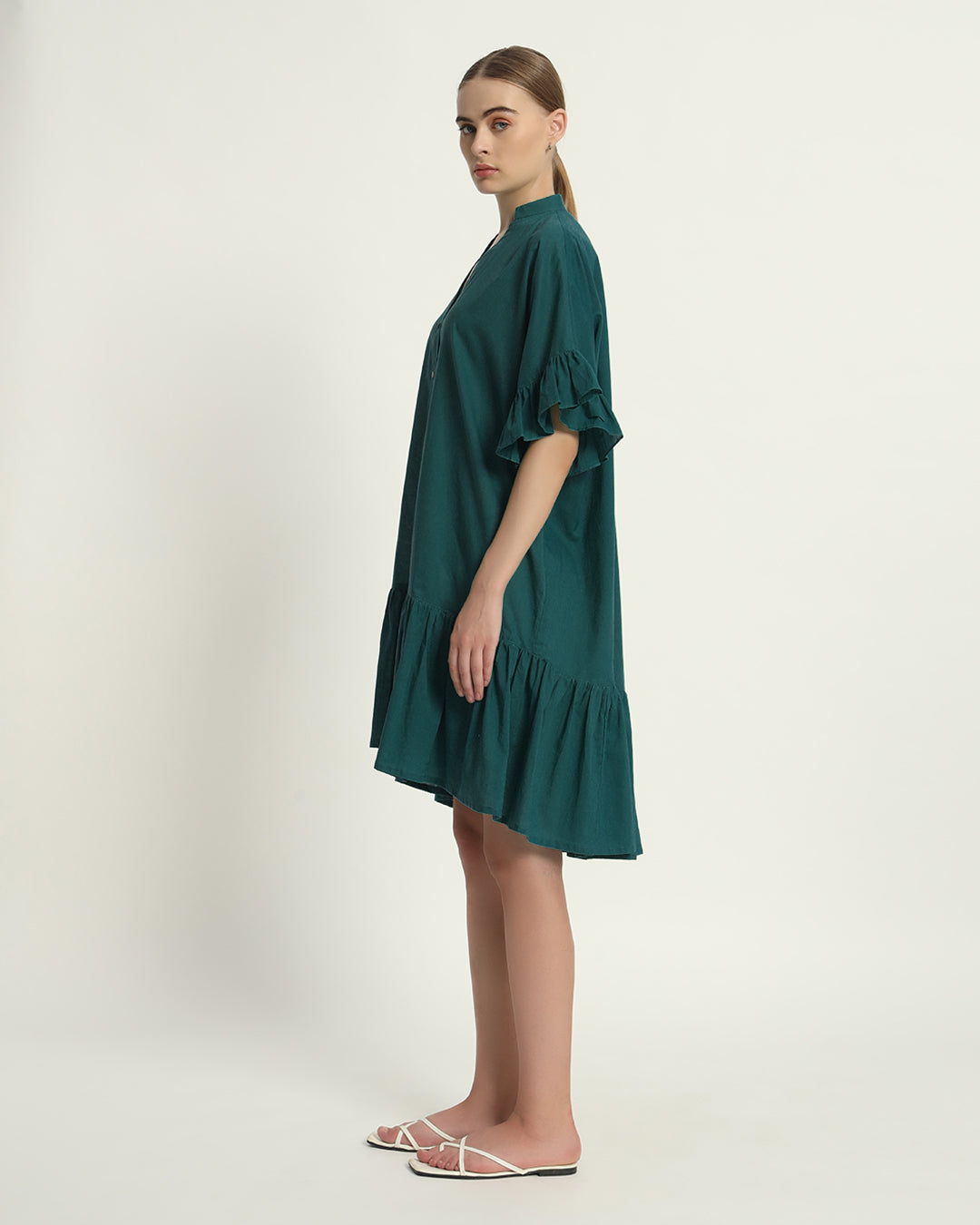 Deep Teal The Berenice Dress