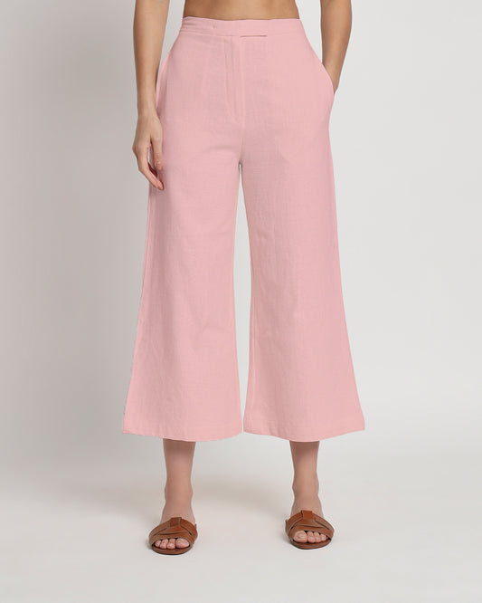 City Style Fondant Pink Tailored Trousers