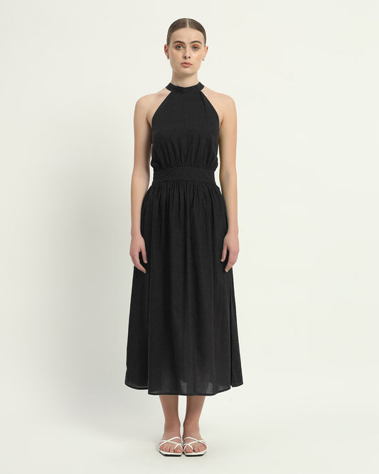 The Noir Massena Cotton Dress