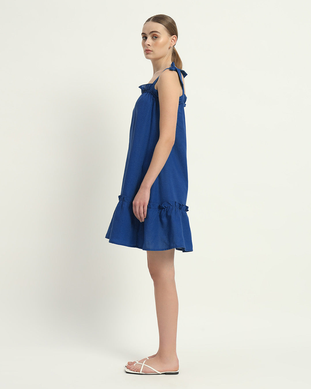 The Cobalt Amalfi Cotton Dress