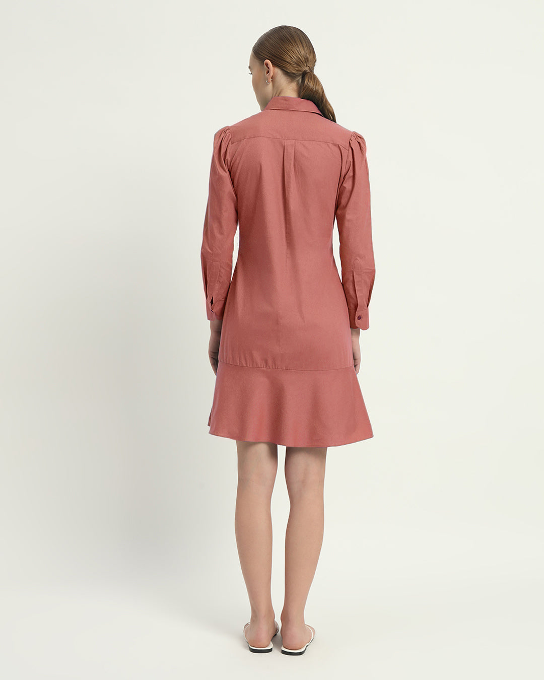 The Ivory Pink Medina Cotton Dress