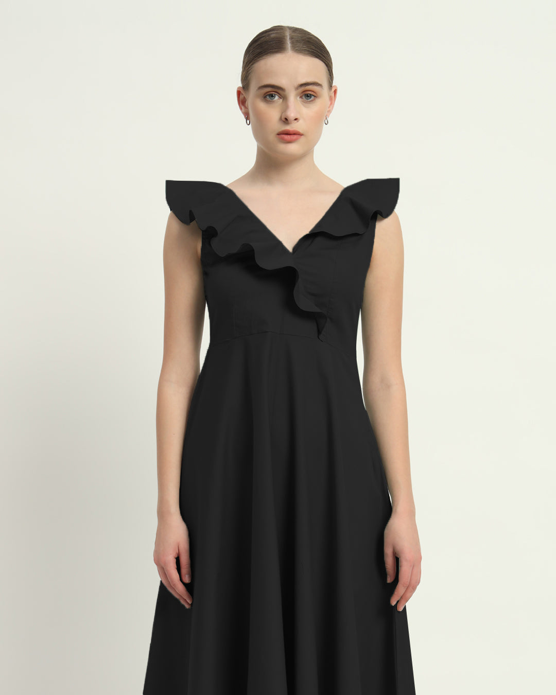 The Noir Albany Cotton Dress