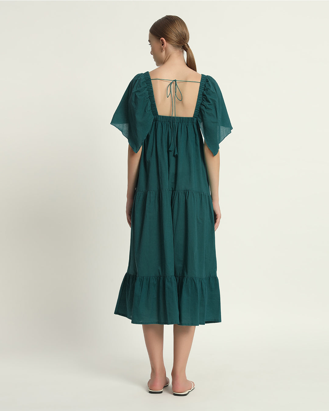 Deep Teal The Clarisse Dress