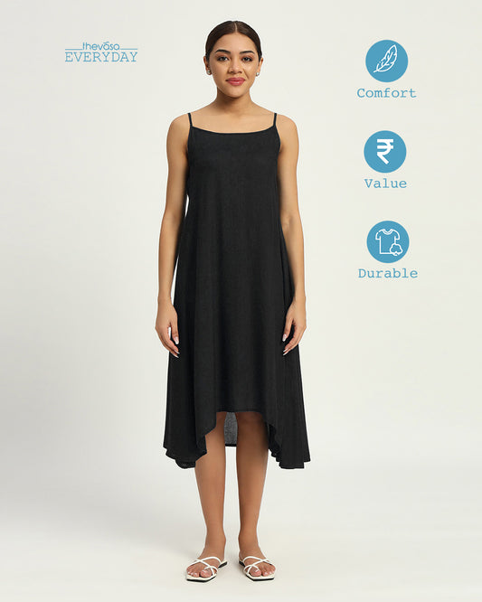 Black Everyday Boho Bliss Dress