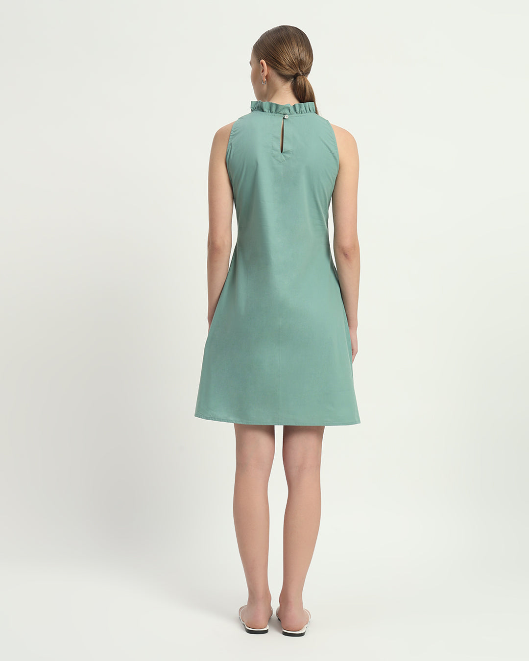 The Mint Angelica Cotton Dress