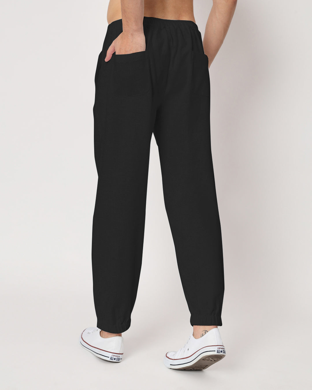 Flex Relax Men's Black Jog Pants