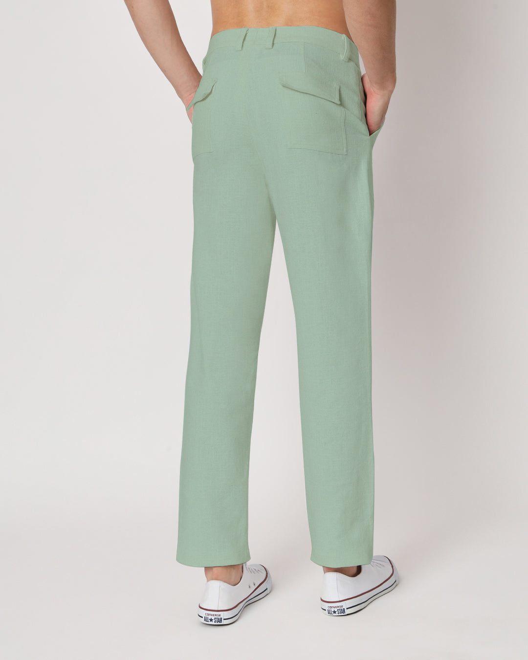 Comfy Ease Spring Green Men's Pants