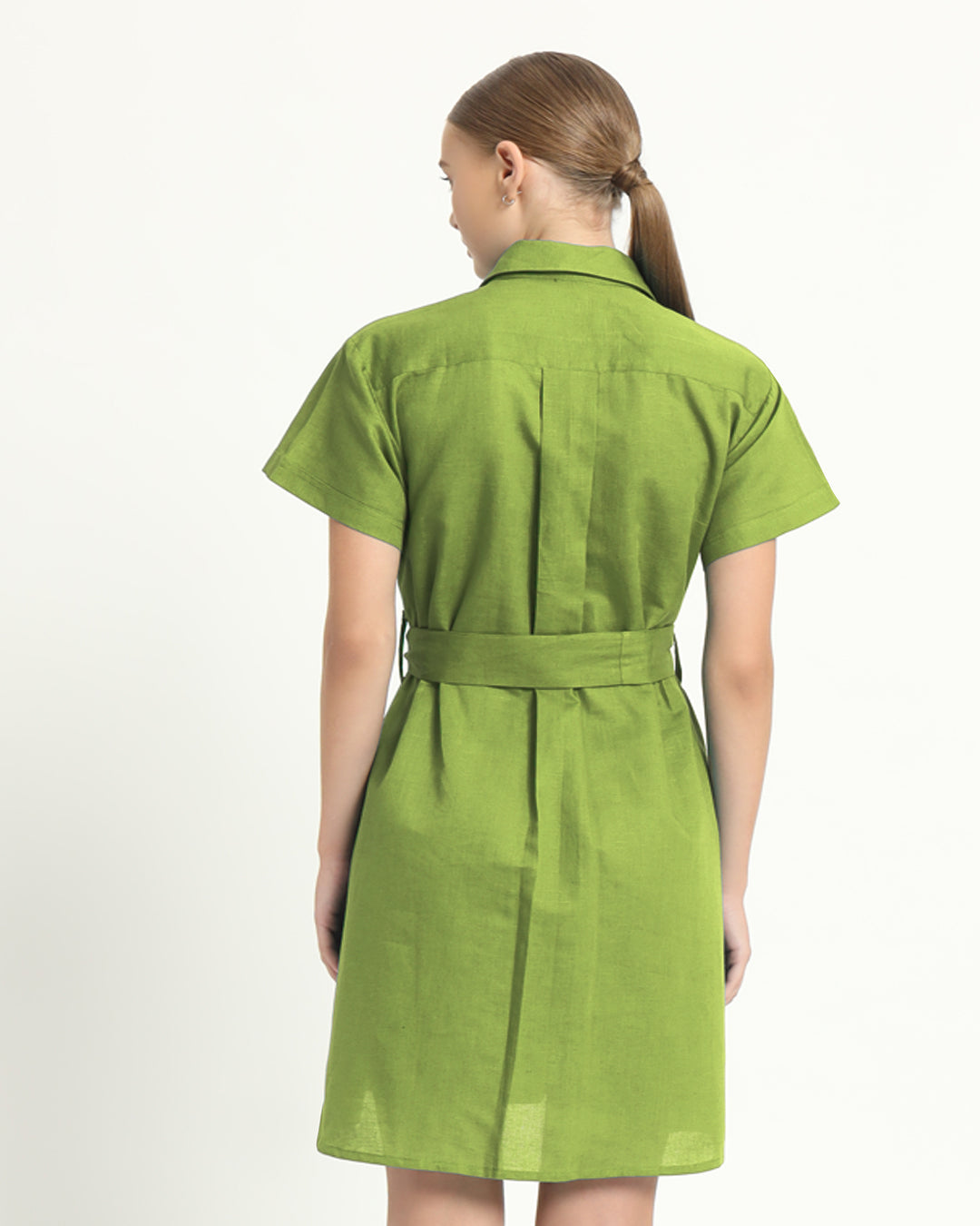 The Loretto Fern Cotton Dress