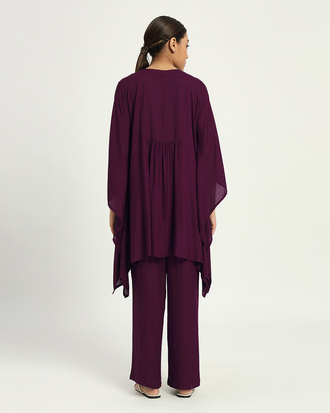 Plum Passion Everyday Comfy Kaftan Co-ord Set