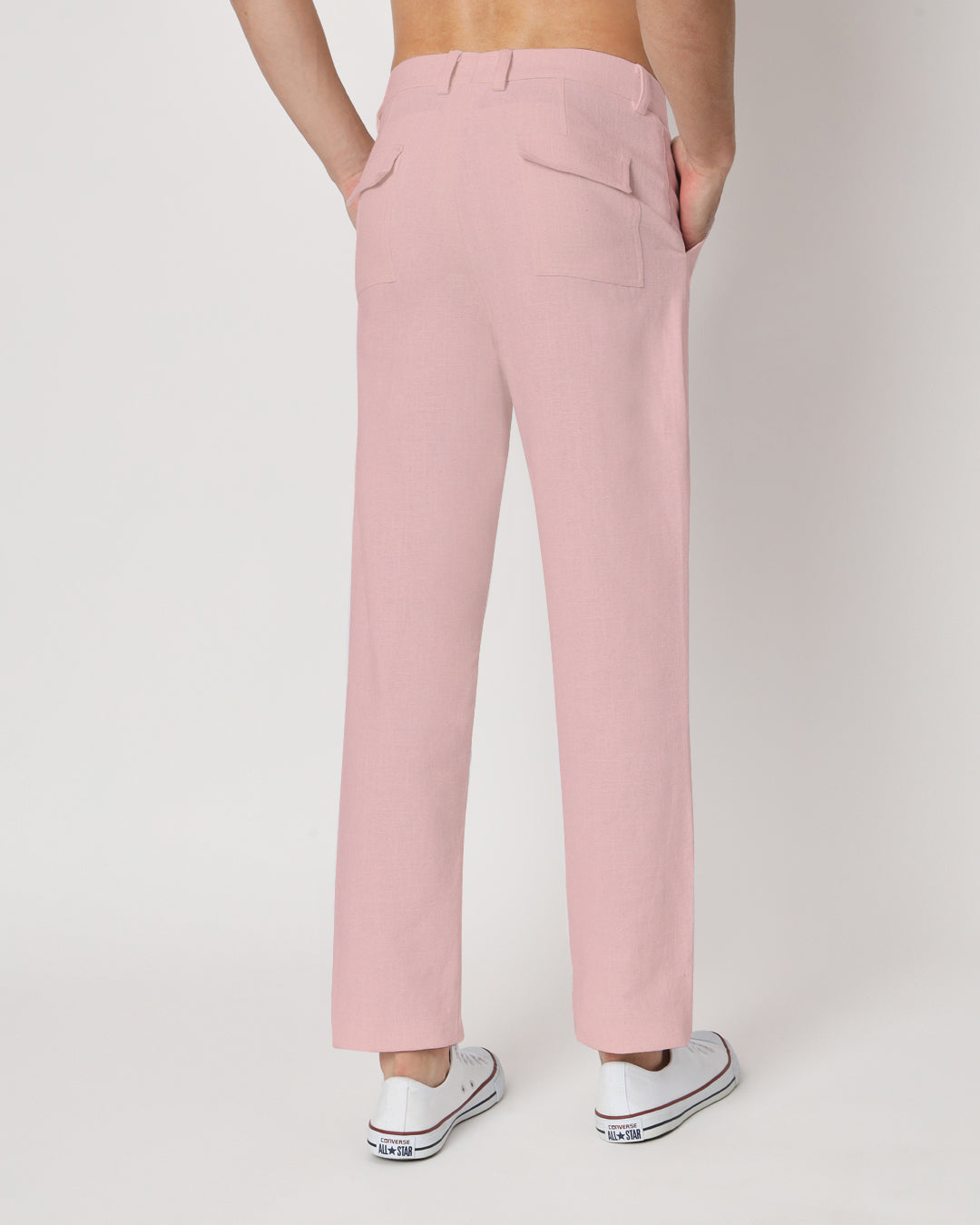 Comfy Ease Fondant Pink Men's Pants