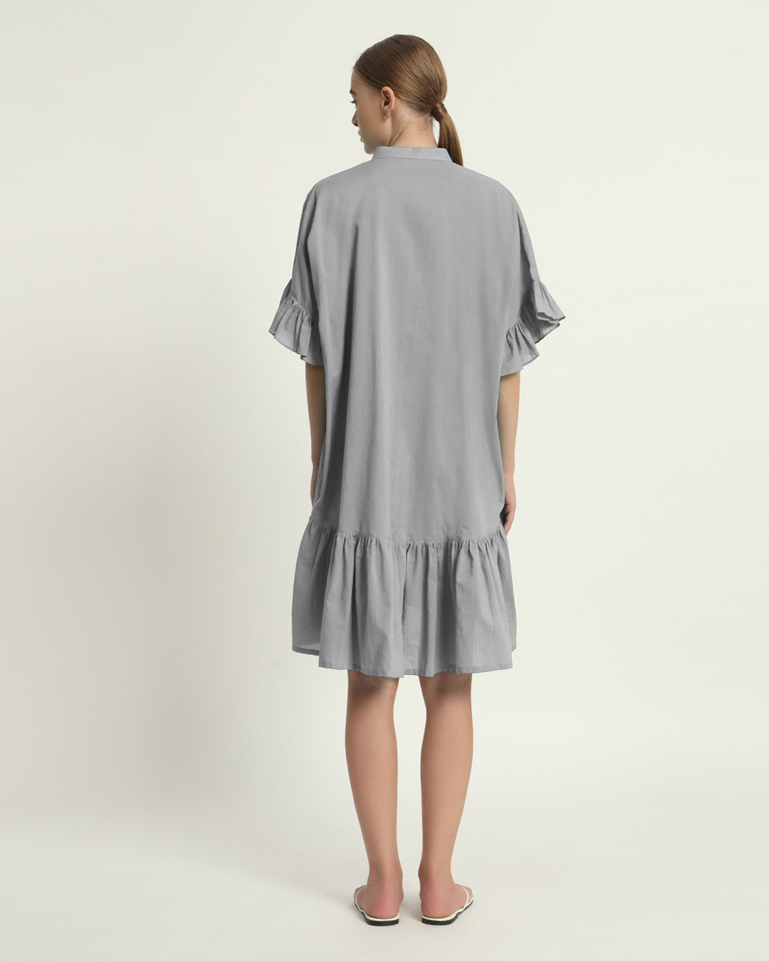 Iced Grey The Berenice Dress