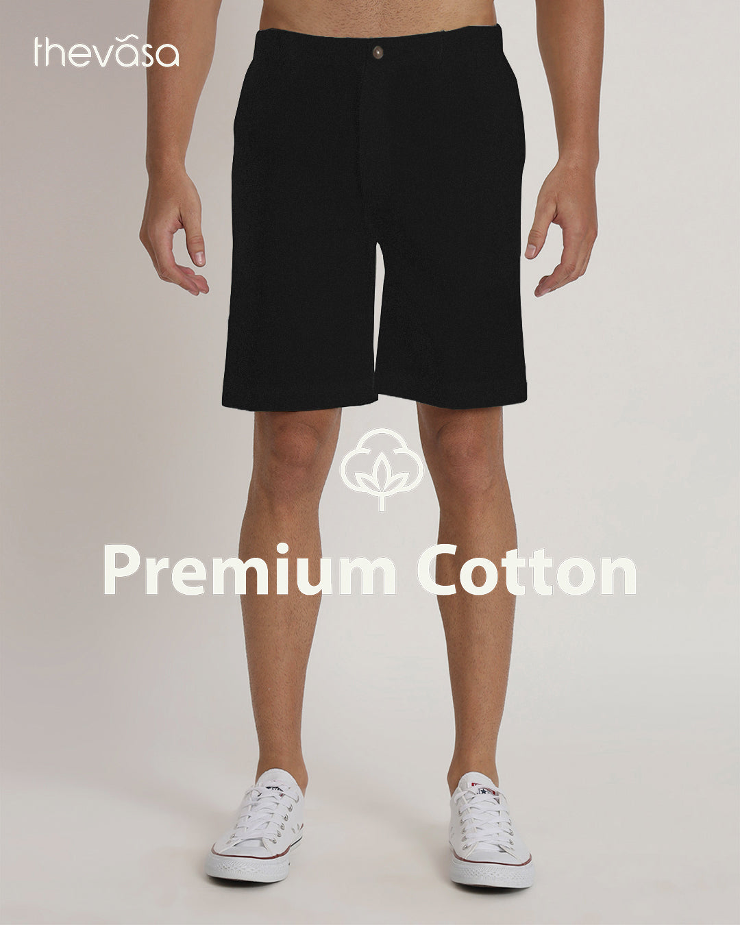 Ready For Anything Black Men's Shorts