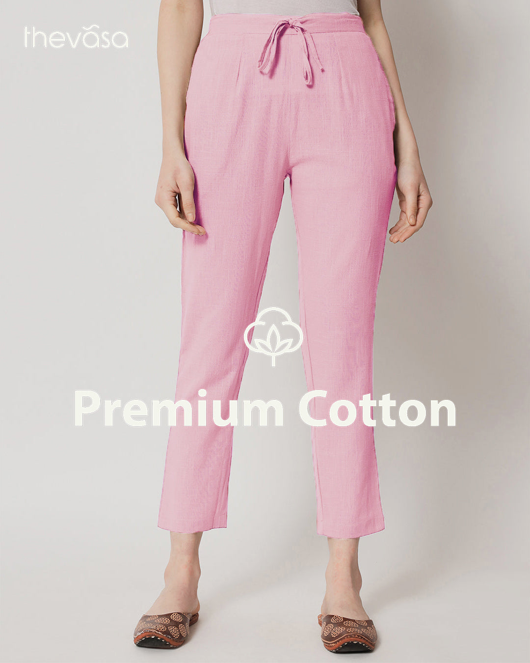 Pink Mist Cigarette Pants