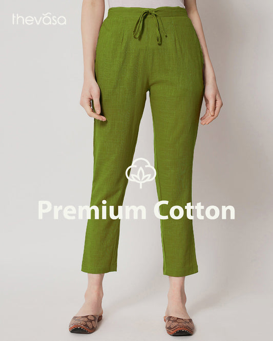 Sage Green Cigarette Pants