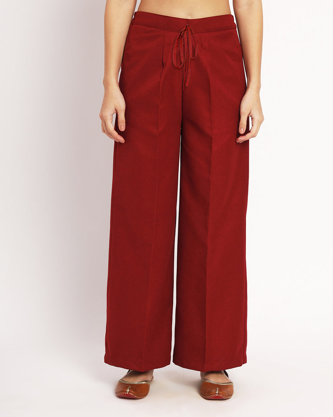 Red Sequinned Shirt Dress and Wide Leg Pants – First Resort by Ramola  Bachchan