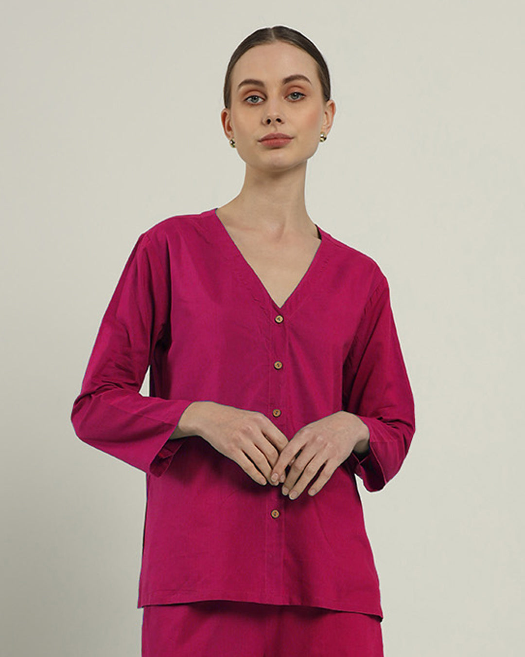 Berry Classic Grace Shirt Top (Without Bottoms)