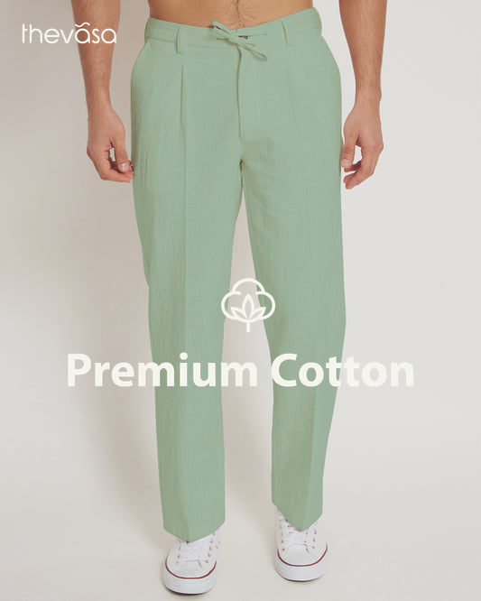 Casual Ease Spring Green Men's Pants