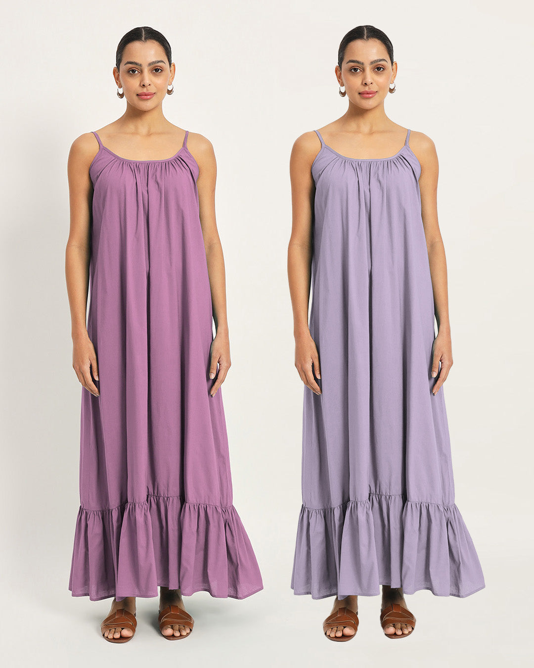 Combo - Iris Pink & Lilac Night-to-Town Nightdress
