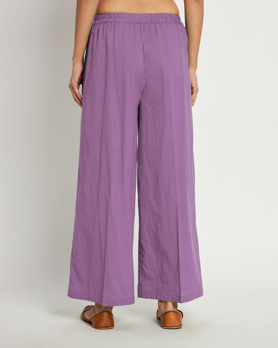 Wisteria Purple Wide Pants
