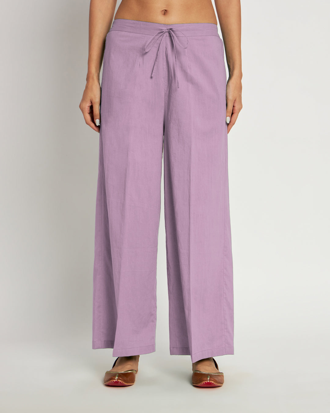 Iris Pink Wide Pants