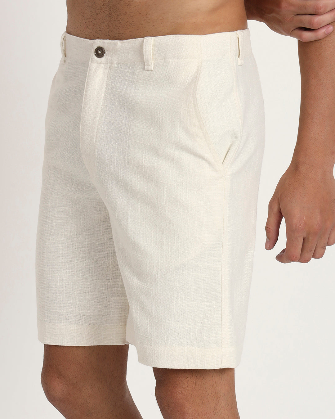 Combo : Ready For Anything White & Black Men's Shorts