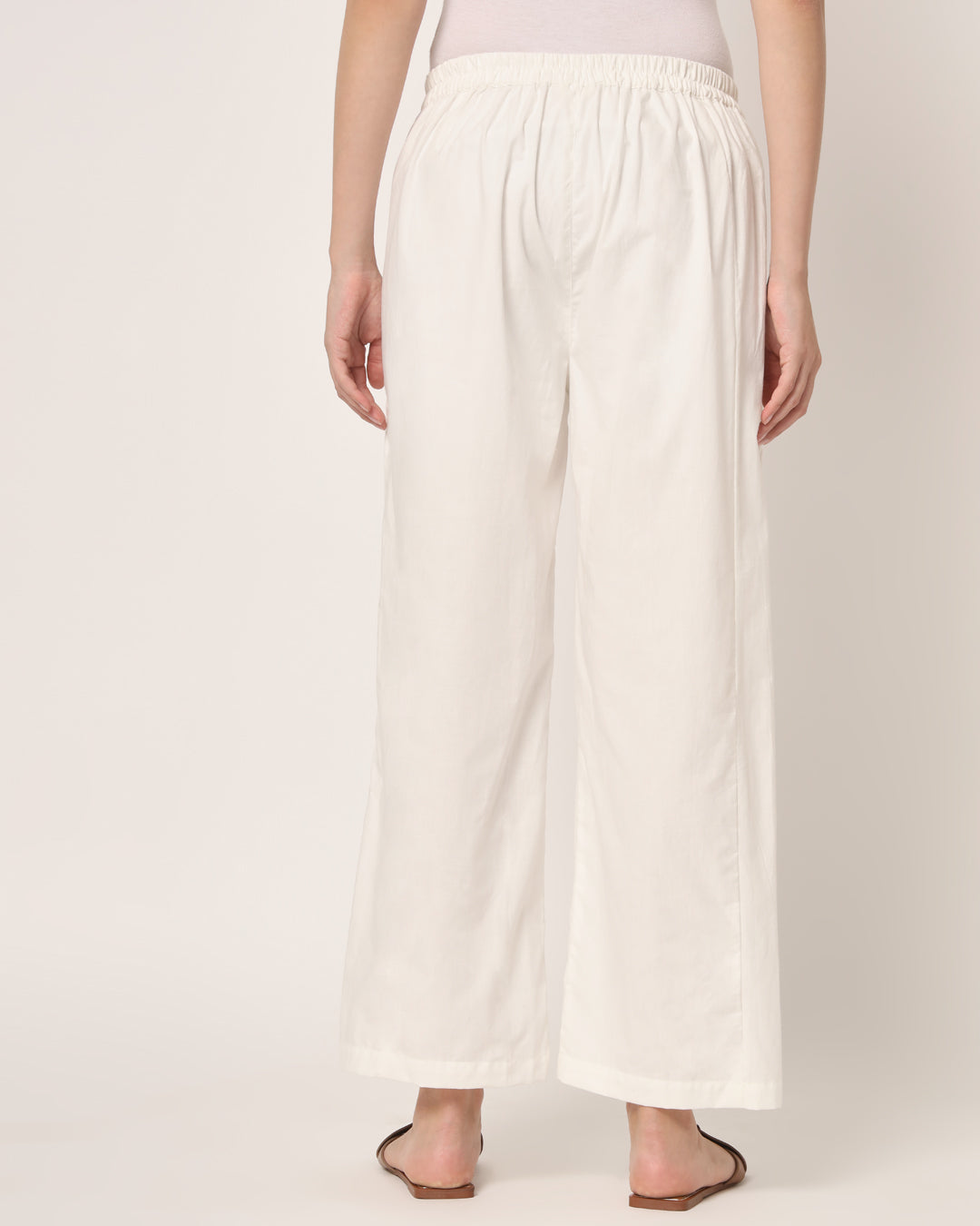 White Straight Pants – Thevasa